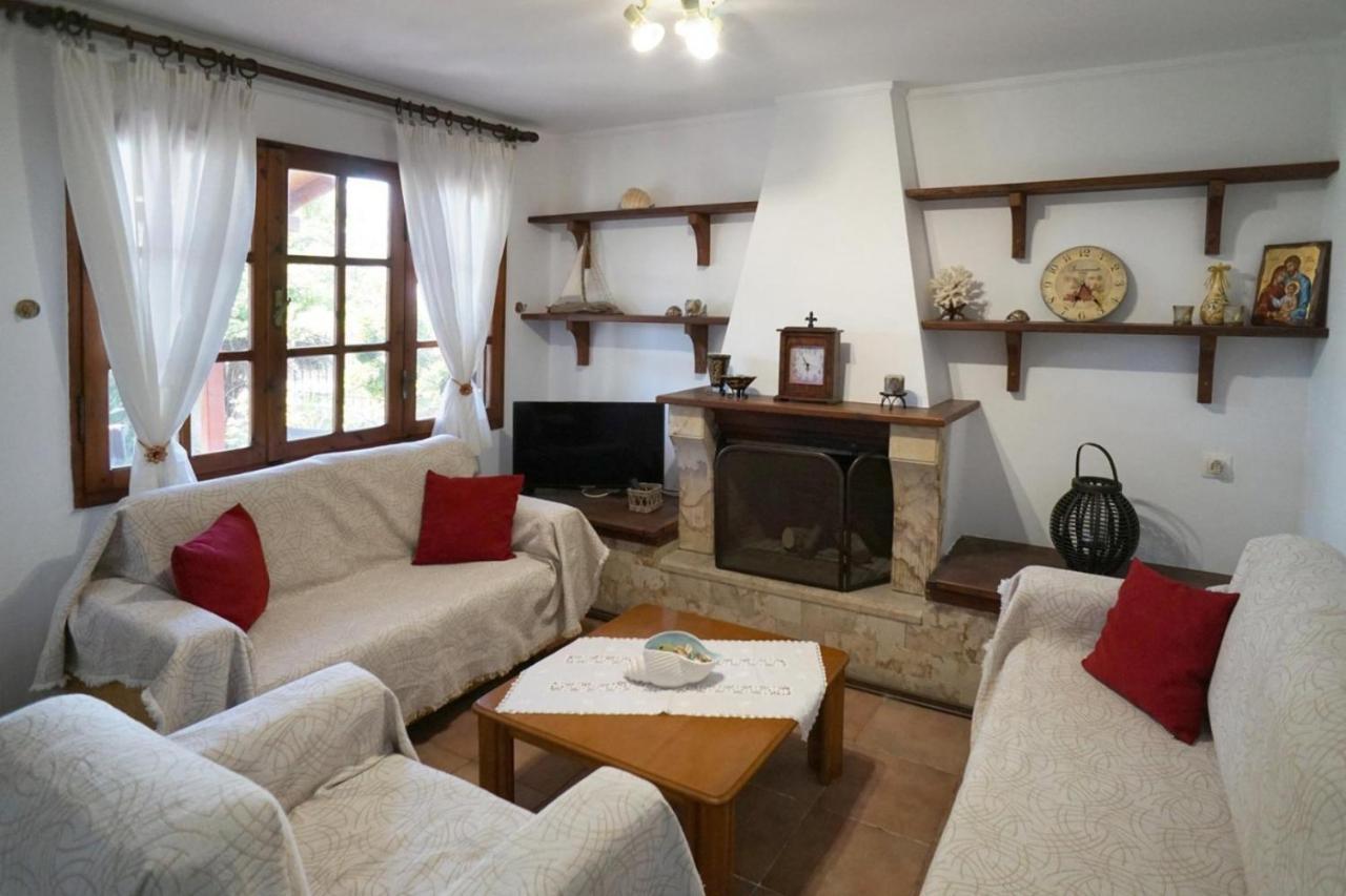 Avdira Seaside House Villa Buitenkant foto