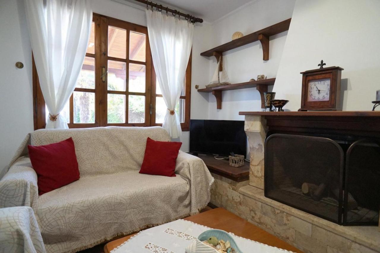 Avdira Seaside House Villa Buitenkant foto