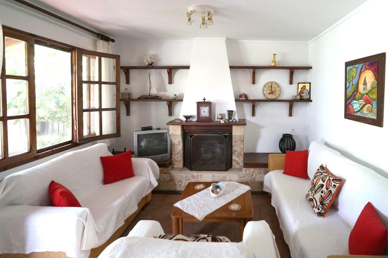 Avdira Seaside House Villa Buitenkant foto